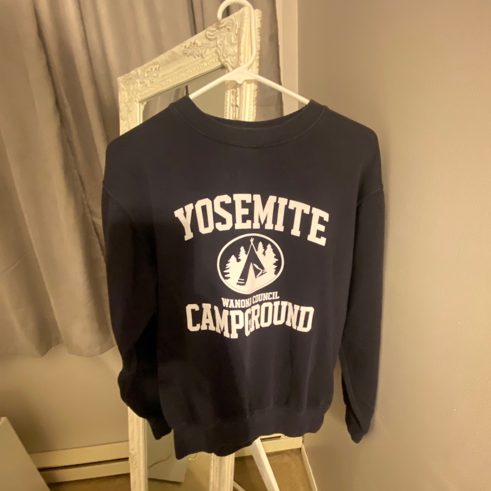 Yosemite Campground crew neck
